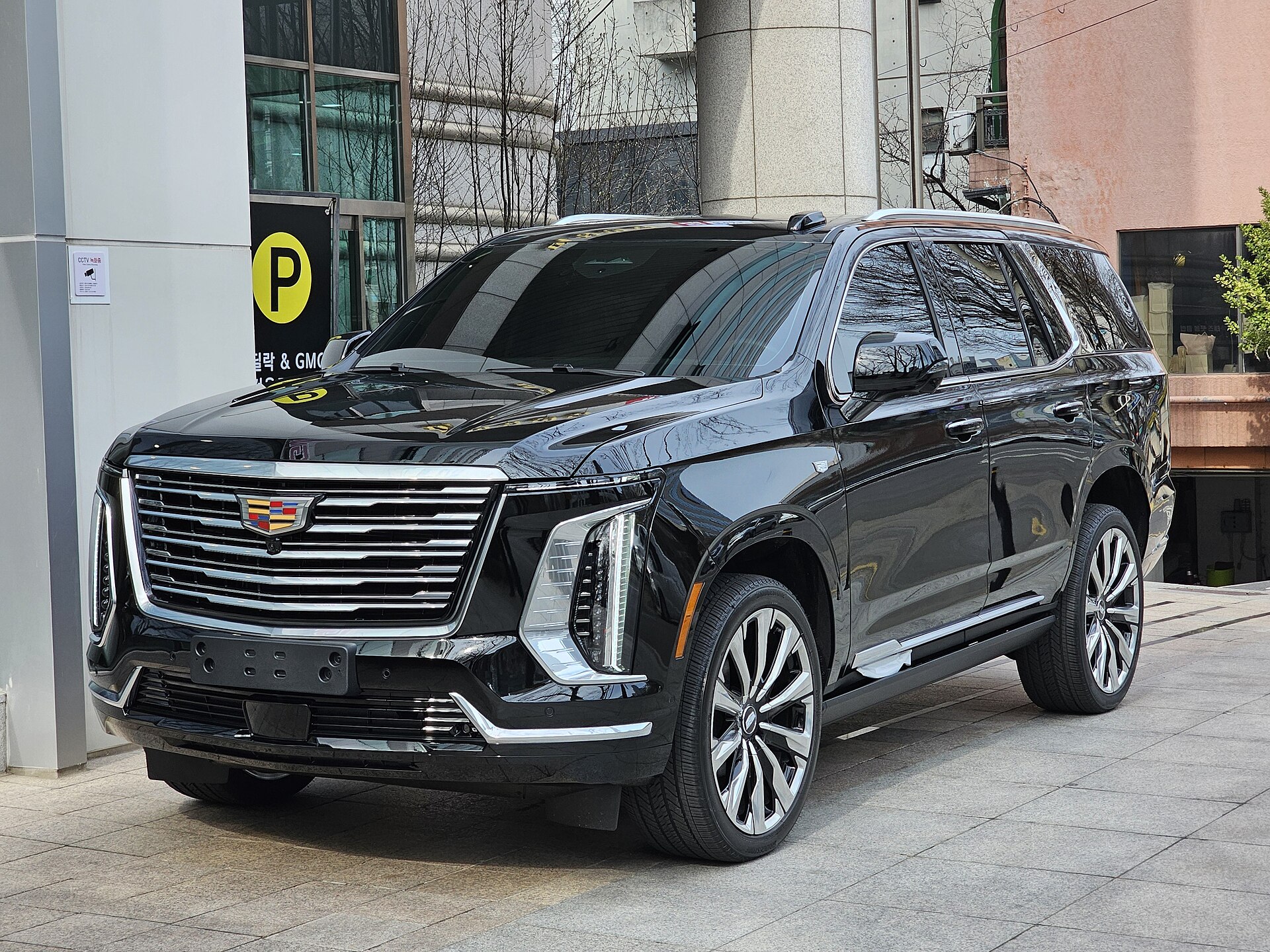 Black Cadillac Escalade for chauffeur service